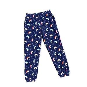 Cat & Jack Winter Fleece Unicorn Pajama Pants Girl’s Medium Size 7-8